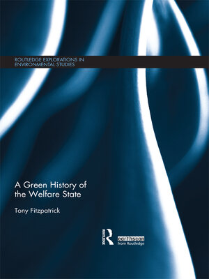 cover image of A Green History of the Welfare State